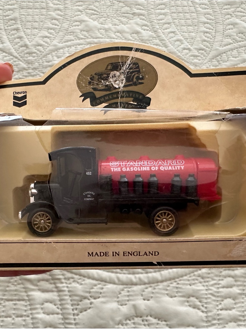 Chevron Lledo Diecast Model 1927 Standard Oil Gas Truck Vintage